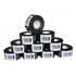 Hot stamp foil rolls for stamping and coding machines