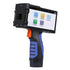 Handheld manual inkjet coder with touch screen for printing on boxes, paper, and more