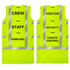 Customizable safety vest with your logo and print