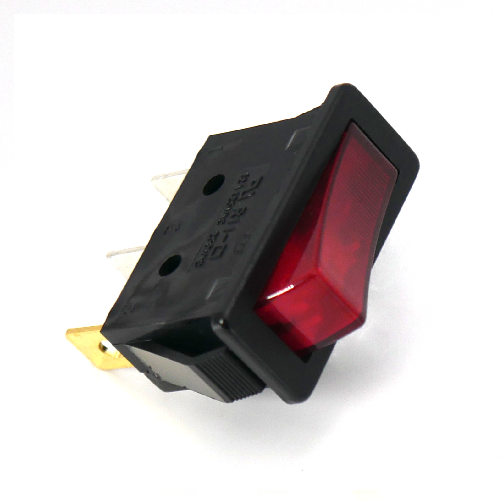 3 pin red rocker on/off switch