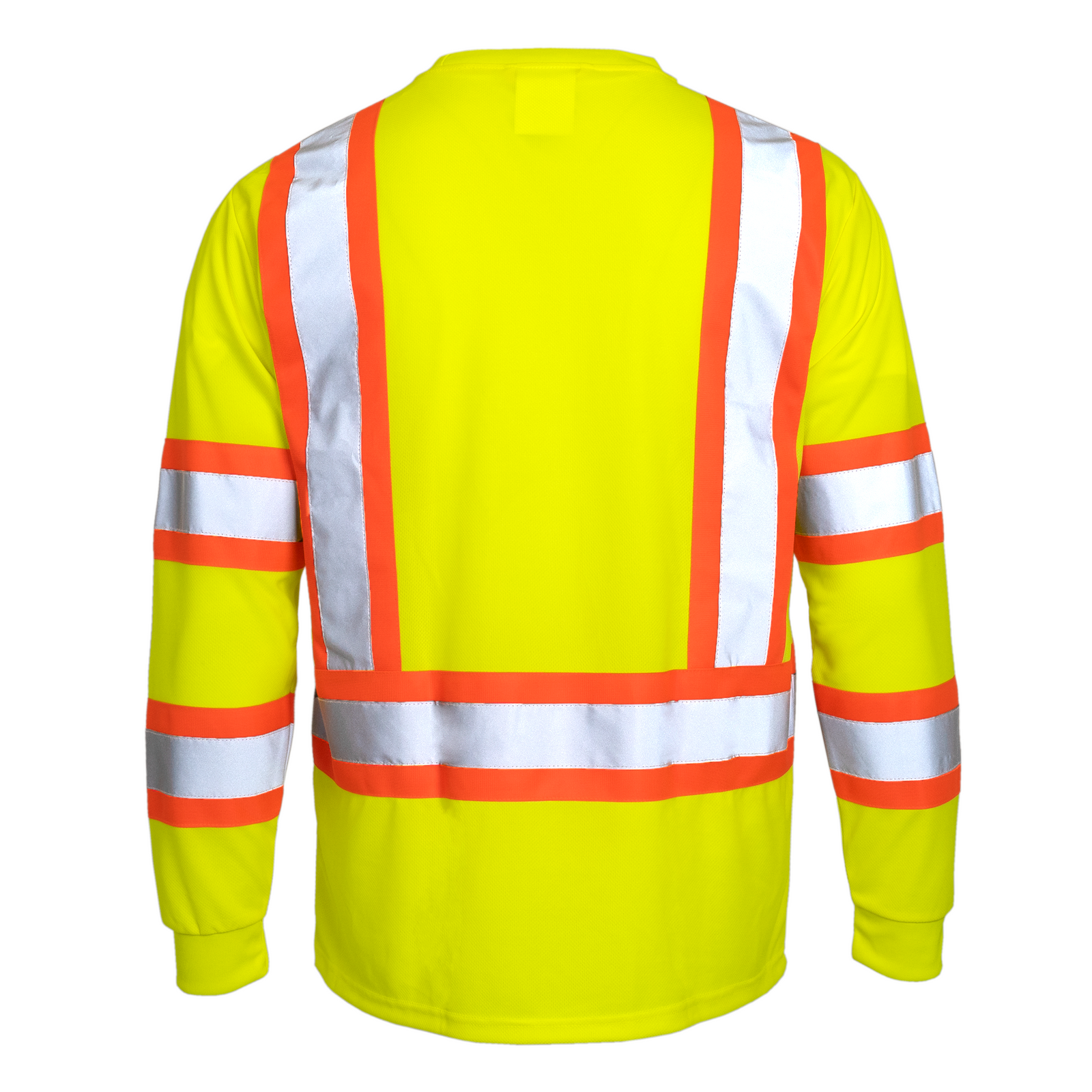 JORESTECH Yellow reflective long sleeve work shirt