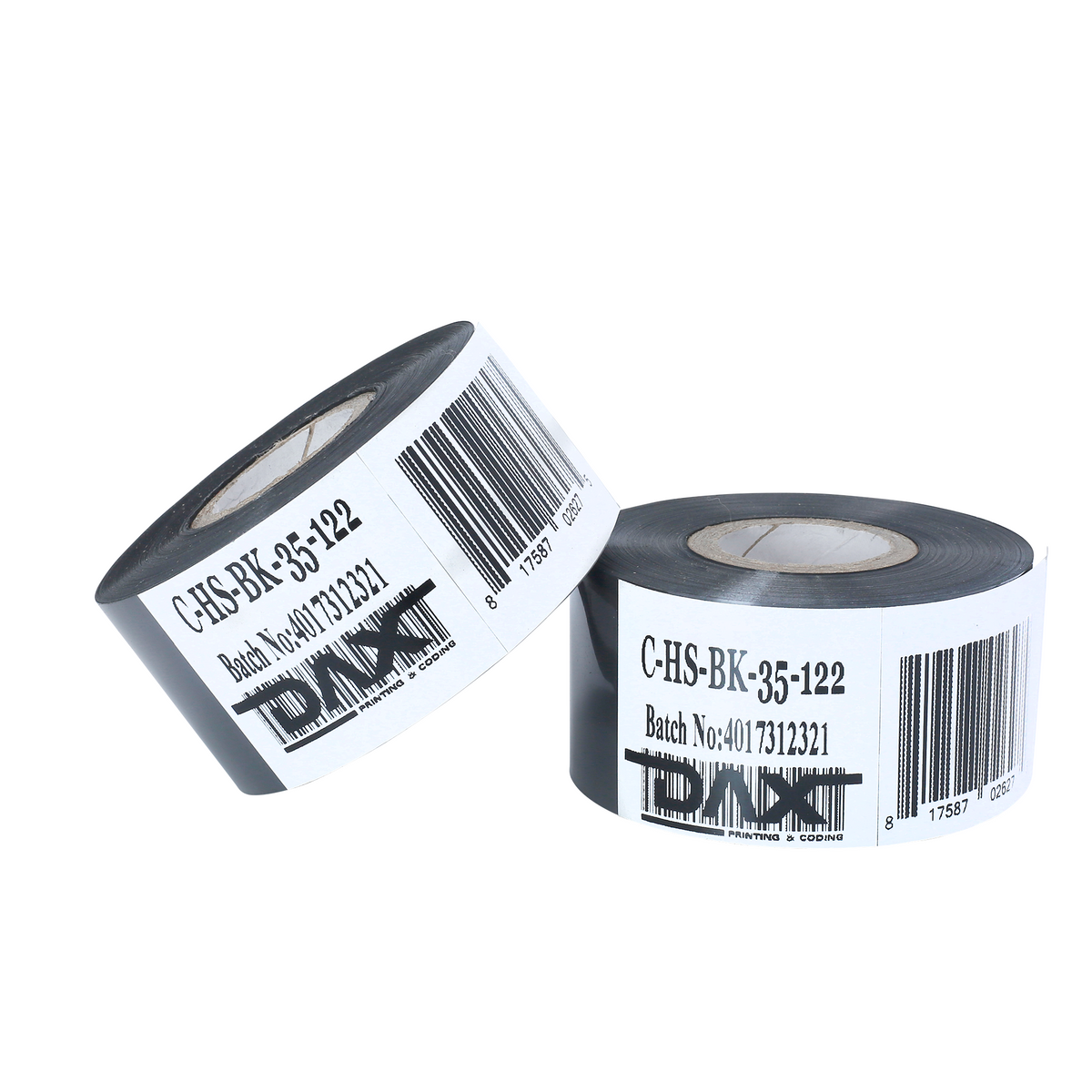 30 mm Black Hot Stamp Foil Ribbons – Pack of 10