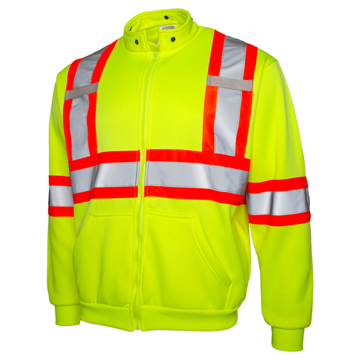Hi-Vis Reflective Hooded Sweatshirt main image 0
