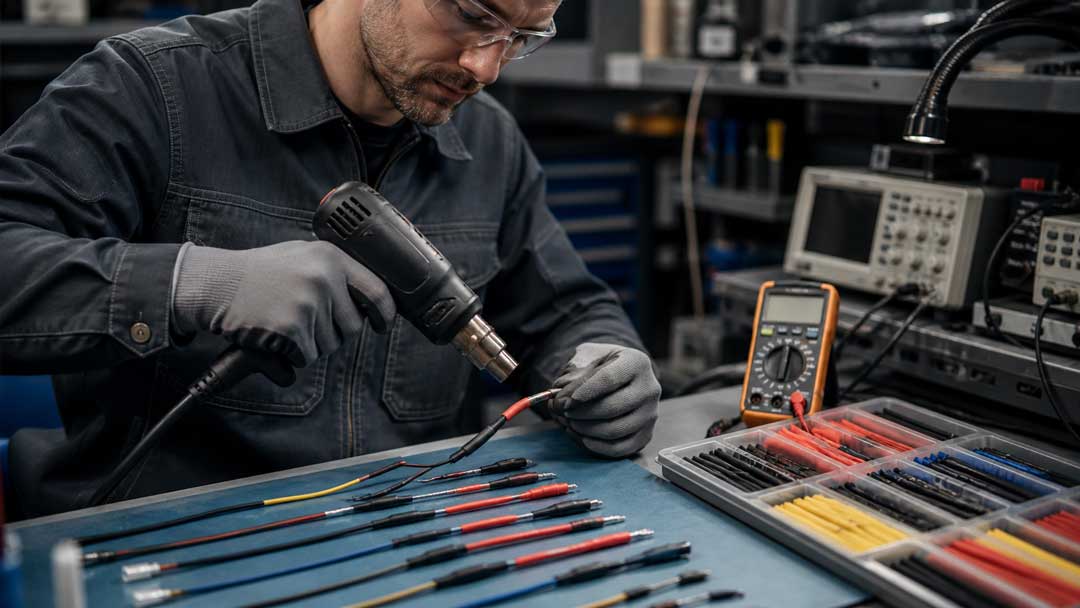 Benchmarking Heat Gun Efficiency for Shrink Tube Applications
