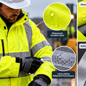 Material & Reflective Tape Trade-Offs: What Makes High-Visibility Rainjackets Actually Last