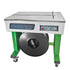 SEMI AUTOMATIC OPEN CABINET STRAPPING MACHINE WITH WHEELS by JORESTECH