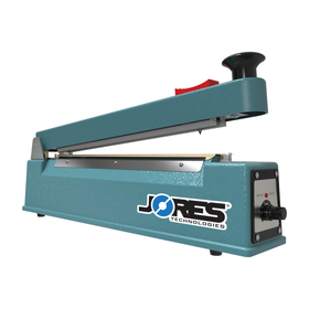 Manual impulse bag sealer machine with cutter by JORES TECHNOLOGIES®