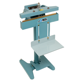 blue 16 inch foot constant heat bag sealer with JORES TECHNOLOGIES® logo