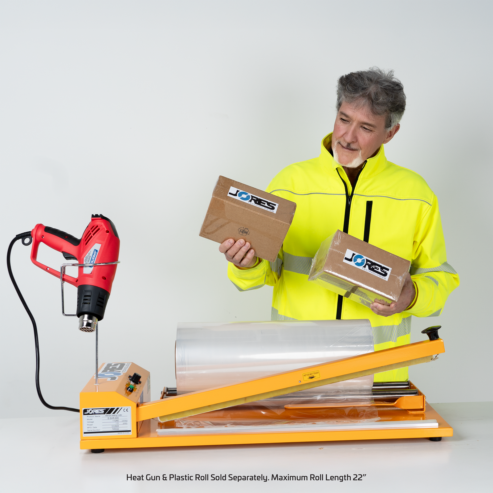 24” Shrink Film Sealer with Dispenser