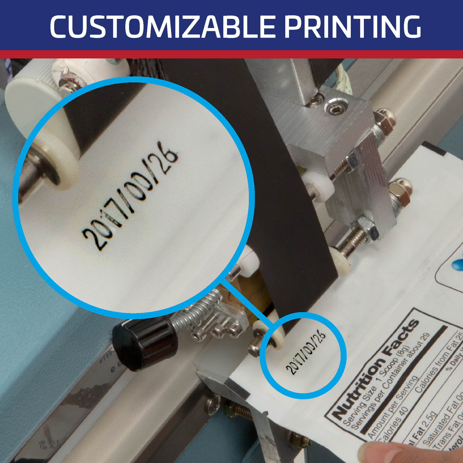 Keymat Bag Coder Foot Impulse Bag Sealer with Integrated Printer for Coding | Technopack ...