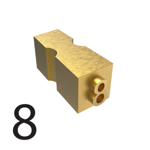 Number 8 type used for hot ink  printers