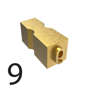 3.5 mm Number 9 type used for hot ink  printers