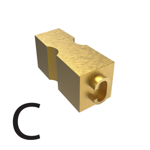 Letter C type used for hot ink  printers