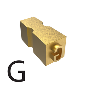 Type of 3.5 mm Letter G used for hot ink  printers
