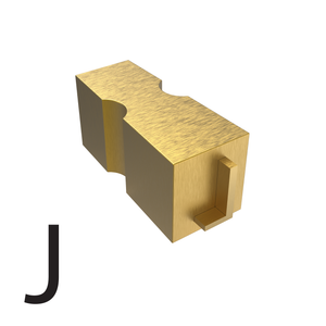 Letter J type used for hot ink  printers