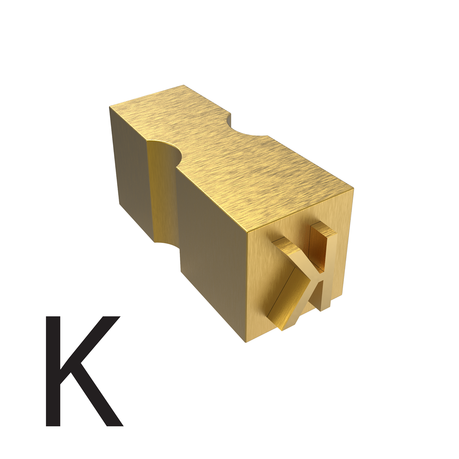 Letter K type used for hot ink  printers