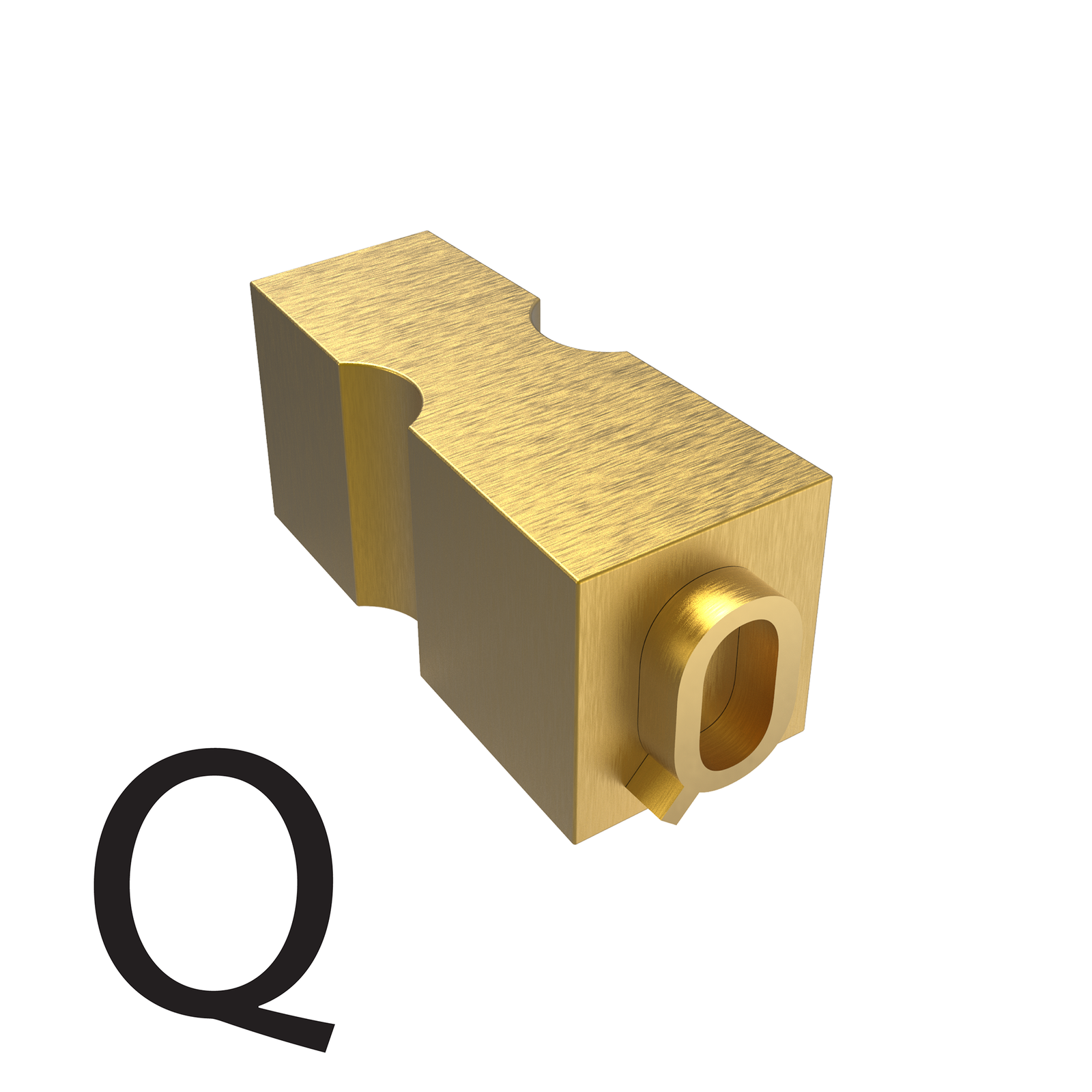 Letter Q type used for hot ink  printers