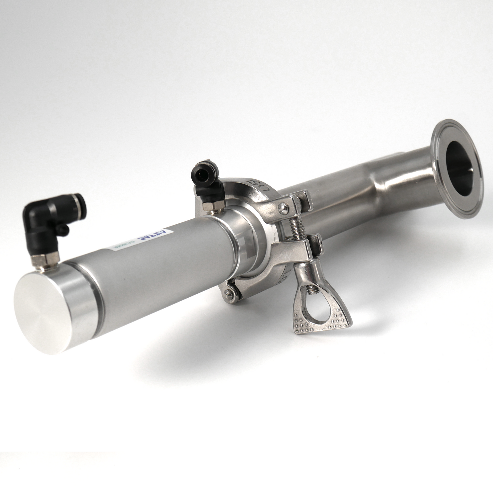 dispensing nozzle for piston fillers