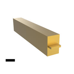 4mm Hot Stamp Type - Dash (-)