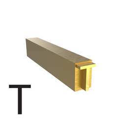 4mm Hot Stamp Type - T