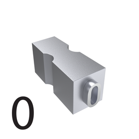 Type of number zero (0) for hot roll printers