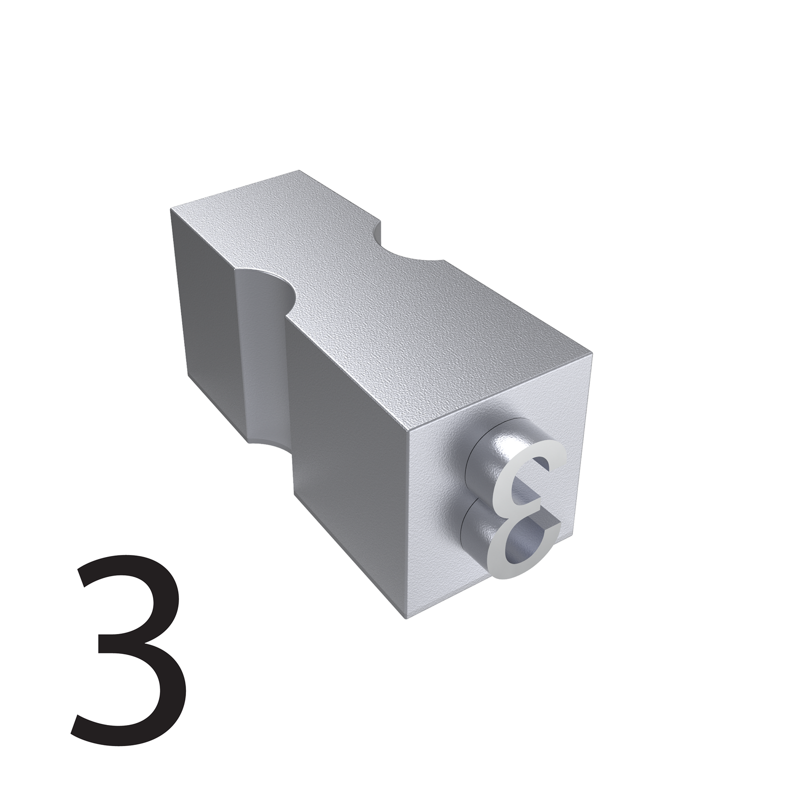 Type of number 3 for hot roll printers