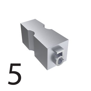 Type of number 5 for hot roll printers