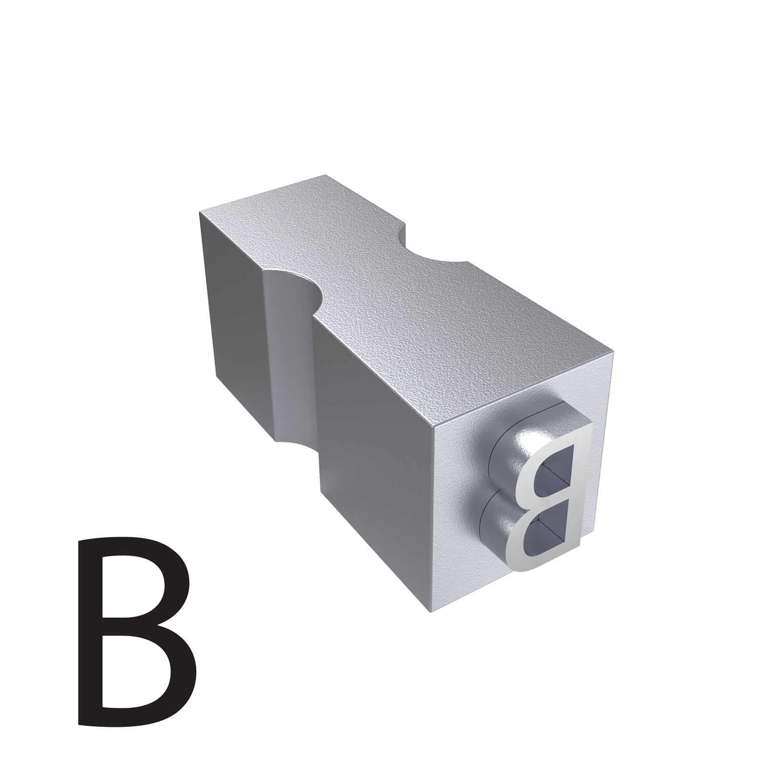 Type of letter B for hot ink roll printers