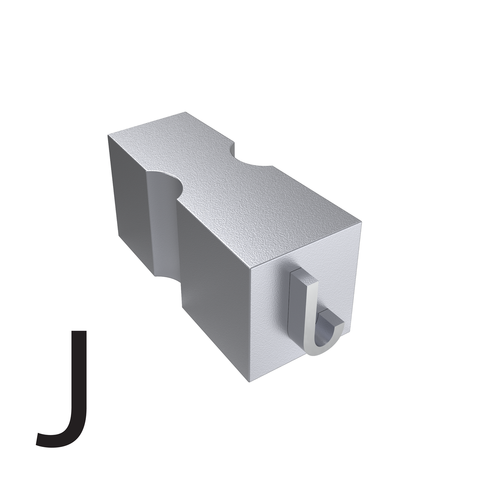 Type of letter J for hot ink roll printers