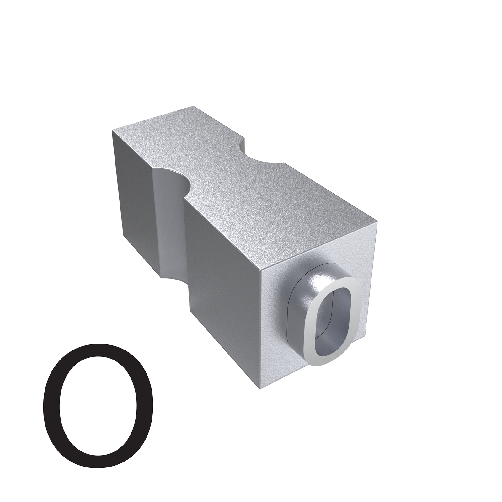 Type of letter O for hot ink roll printers