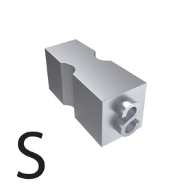 5.5mm hot ink type letter S