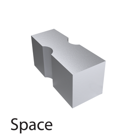 Type character used for hot ink printers