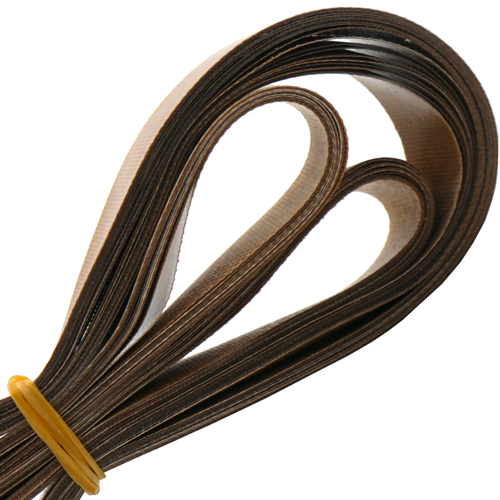 Pack of 10 brown PTFE Sealing Belts of 810mm