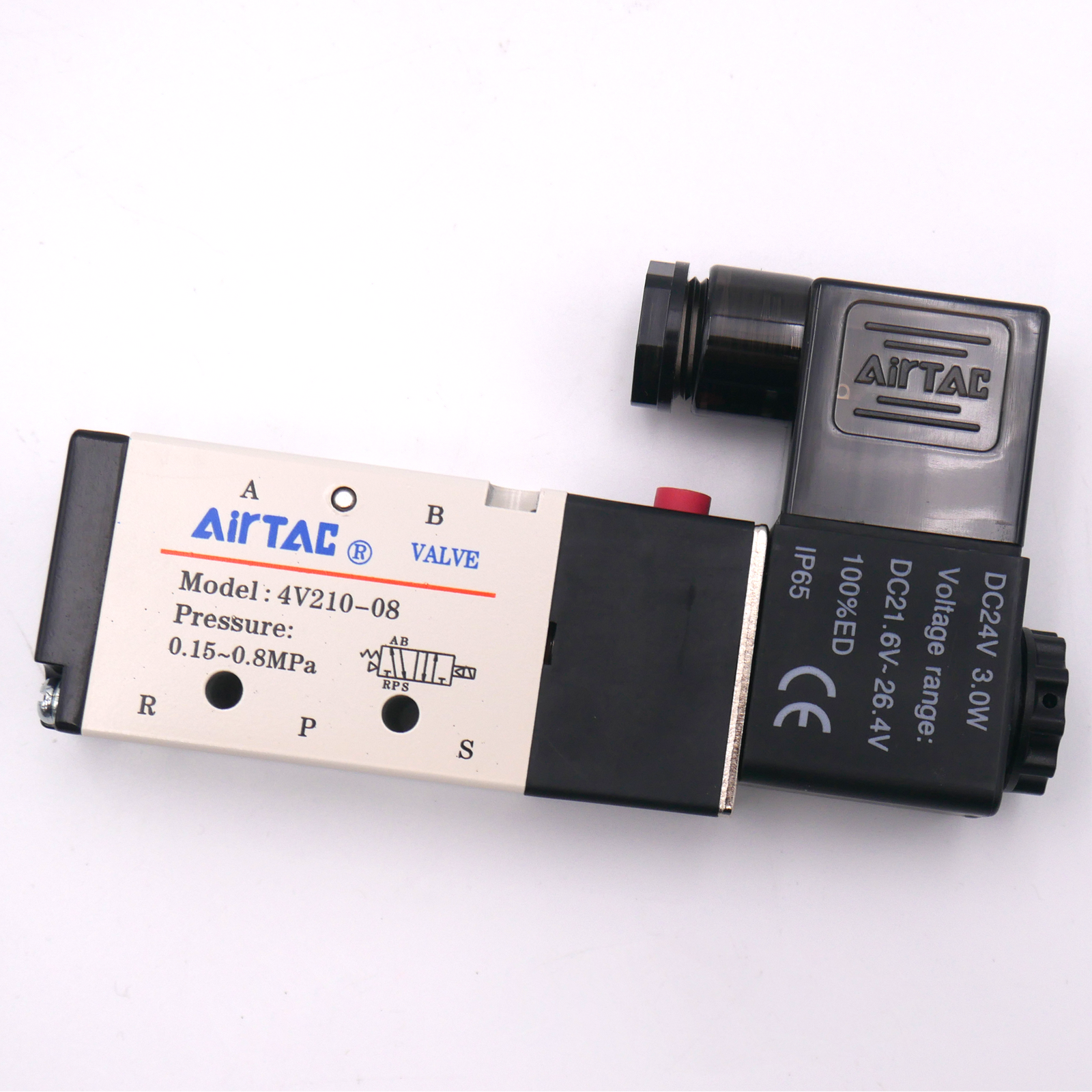 AIRTAC Electromagnetic Valve - 4V210-08-B