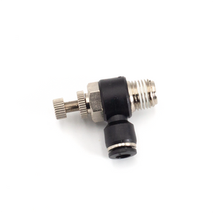 Adjustable Pneumatic Elbow Connector with Male Thread - SL6-02 - M13.5 x 1 - #6 spare part for piston fillers from JORES TECHNOLOGIES®