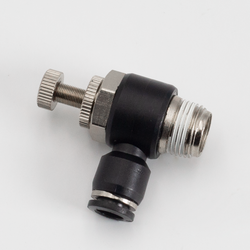 Adjustable Pneumatic Elbow Connector with Male Thread - SL8-03 - M16.5 x 1 - #8