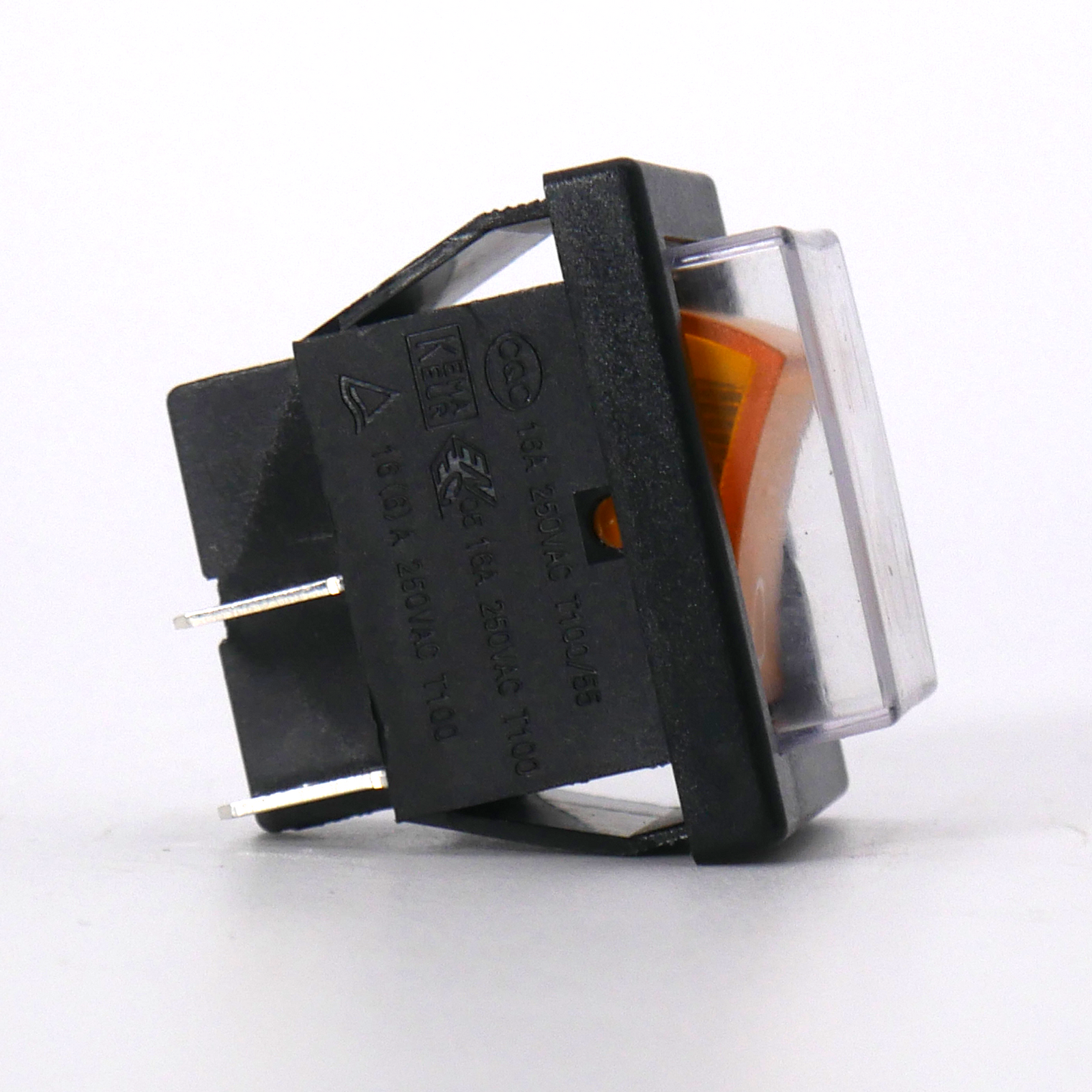 Amber rocket ON/Off switch. Spare part for continuous band sealers