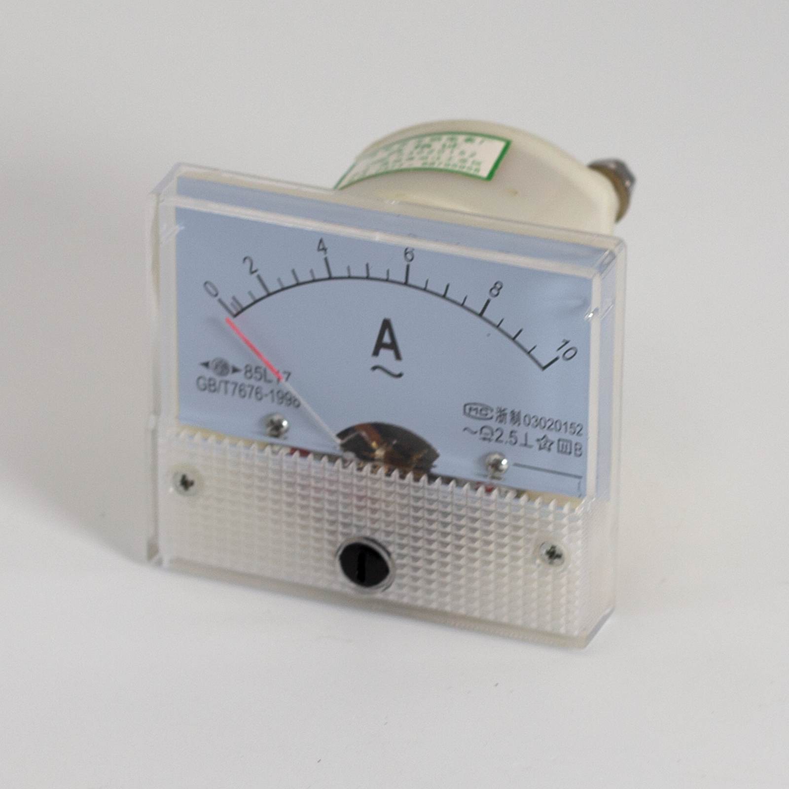 Amp meter for continuous induction sealer machine