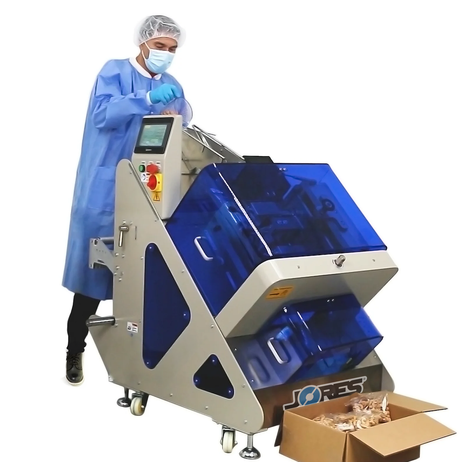 Automatic Inclined Flow Wrap Machine with Code Printer – Technopack ...