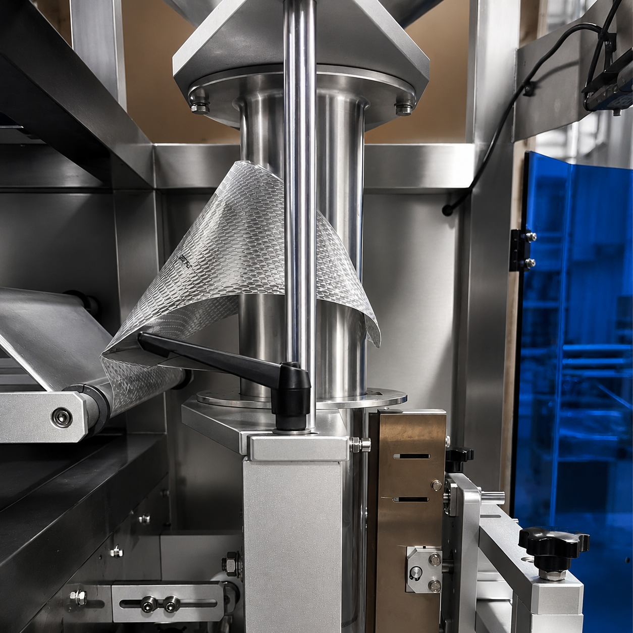 Automatic VFFS Packaging Machine with 10 Head Multihead Weigher 1.6L MAXE-4-W