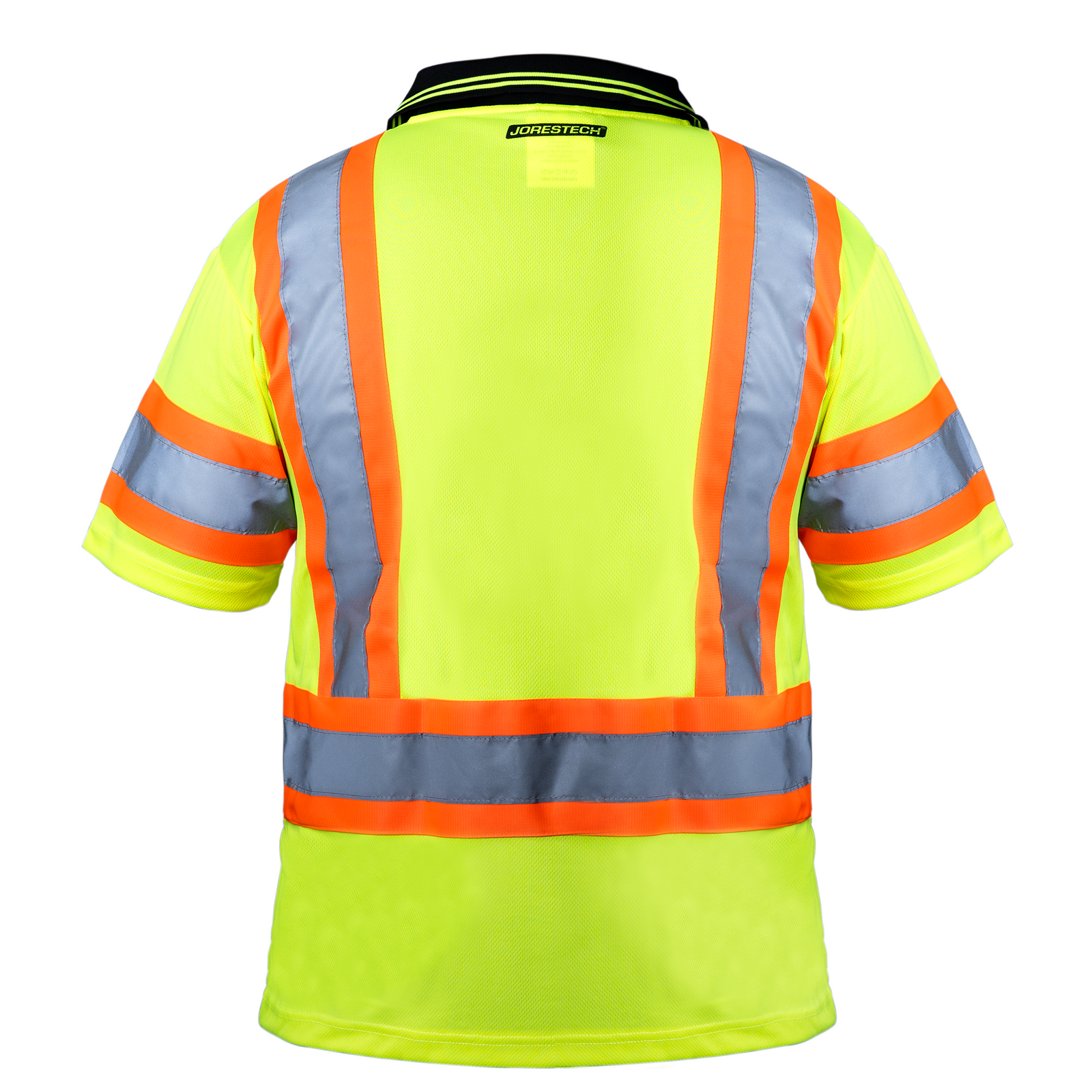 Hi-Vis Reflective Two-Tone Safety Polo Shirt