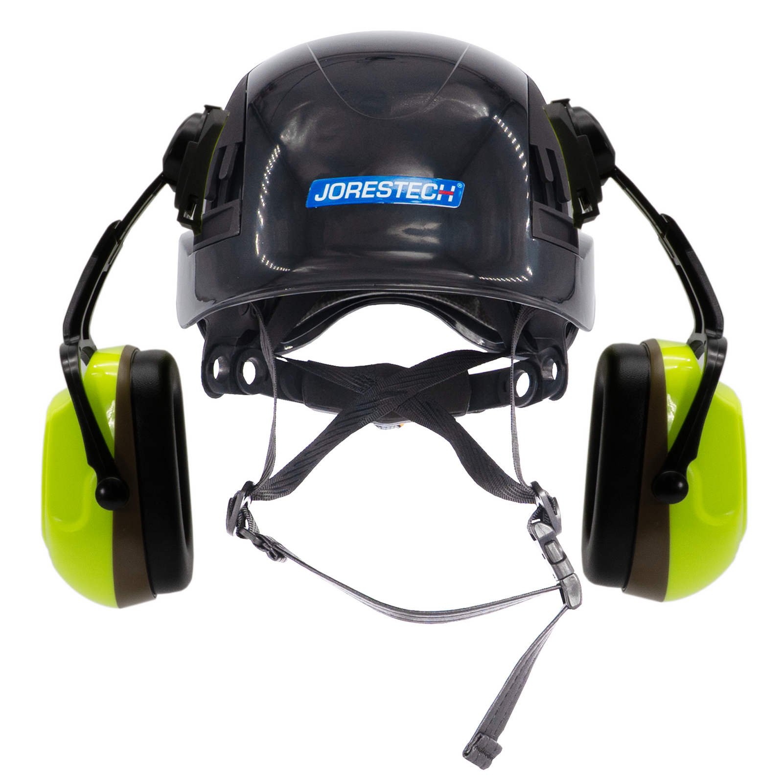 Type 2 Class C Safety Vented Helmet with earmuff