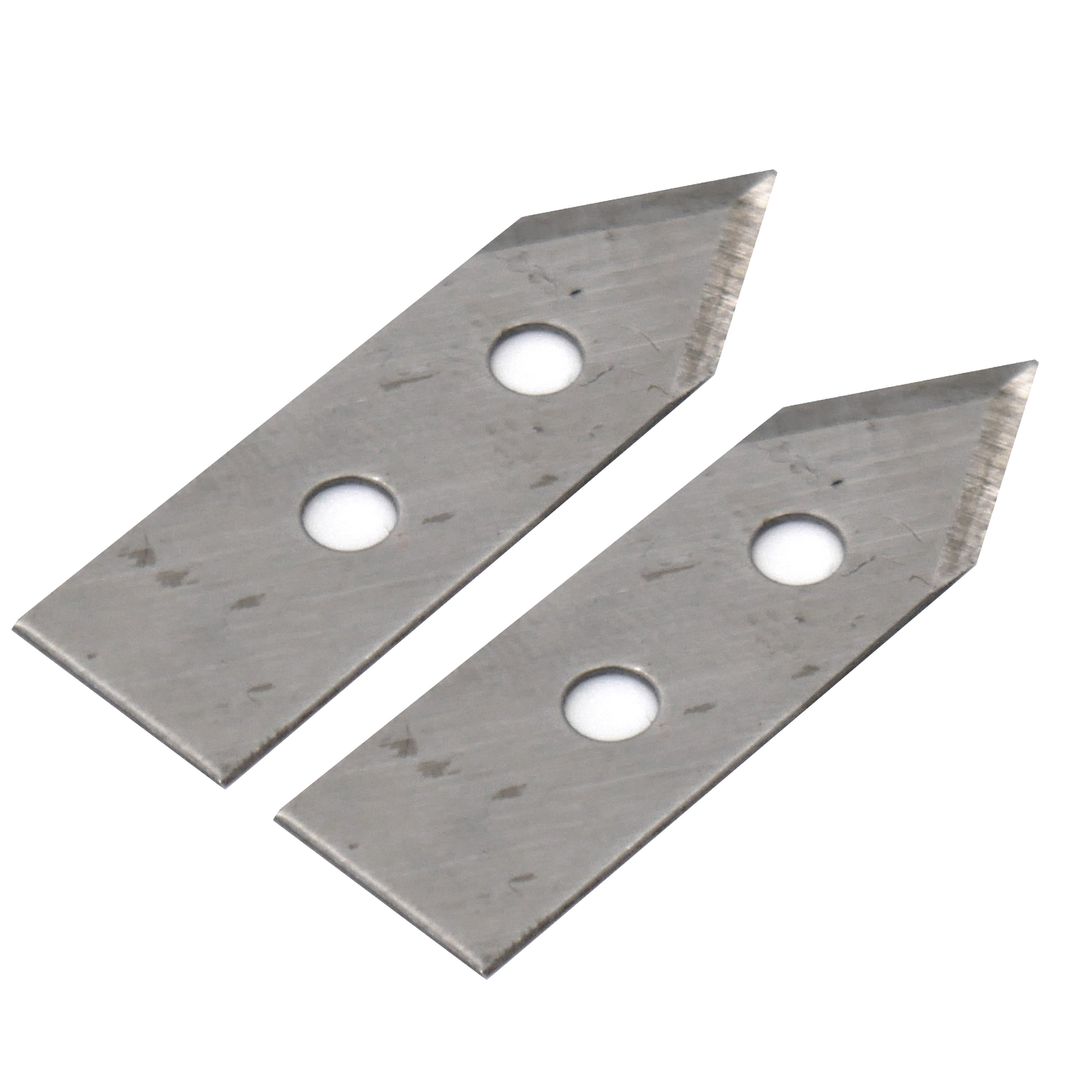 Metal bag cutting blades for manual impulse sealers with cutter
