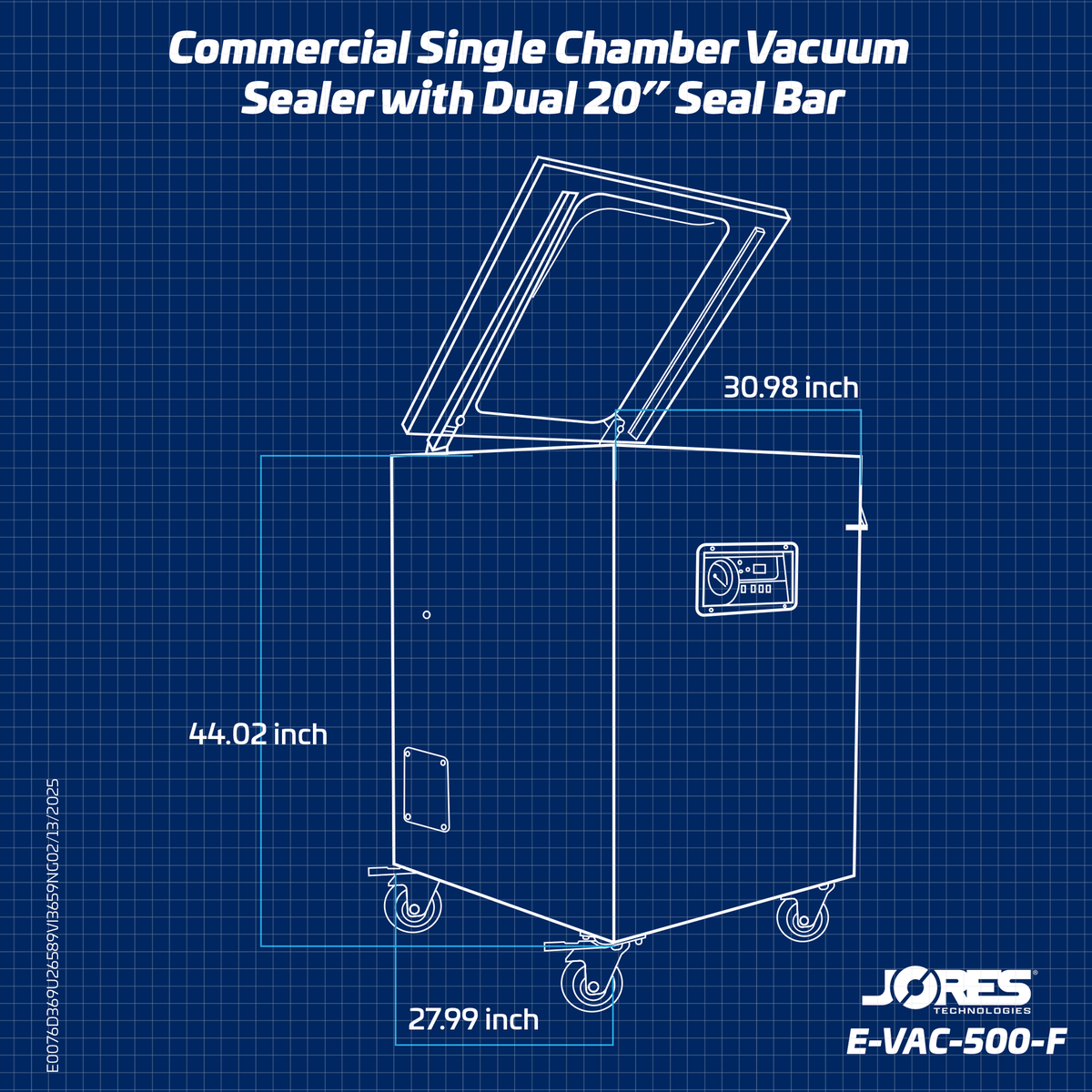 Commercial Vacuum Packaging Machine with Double Sealing Bars ...