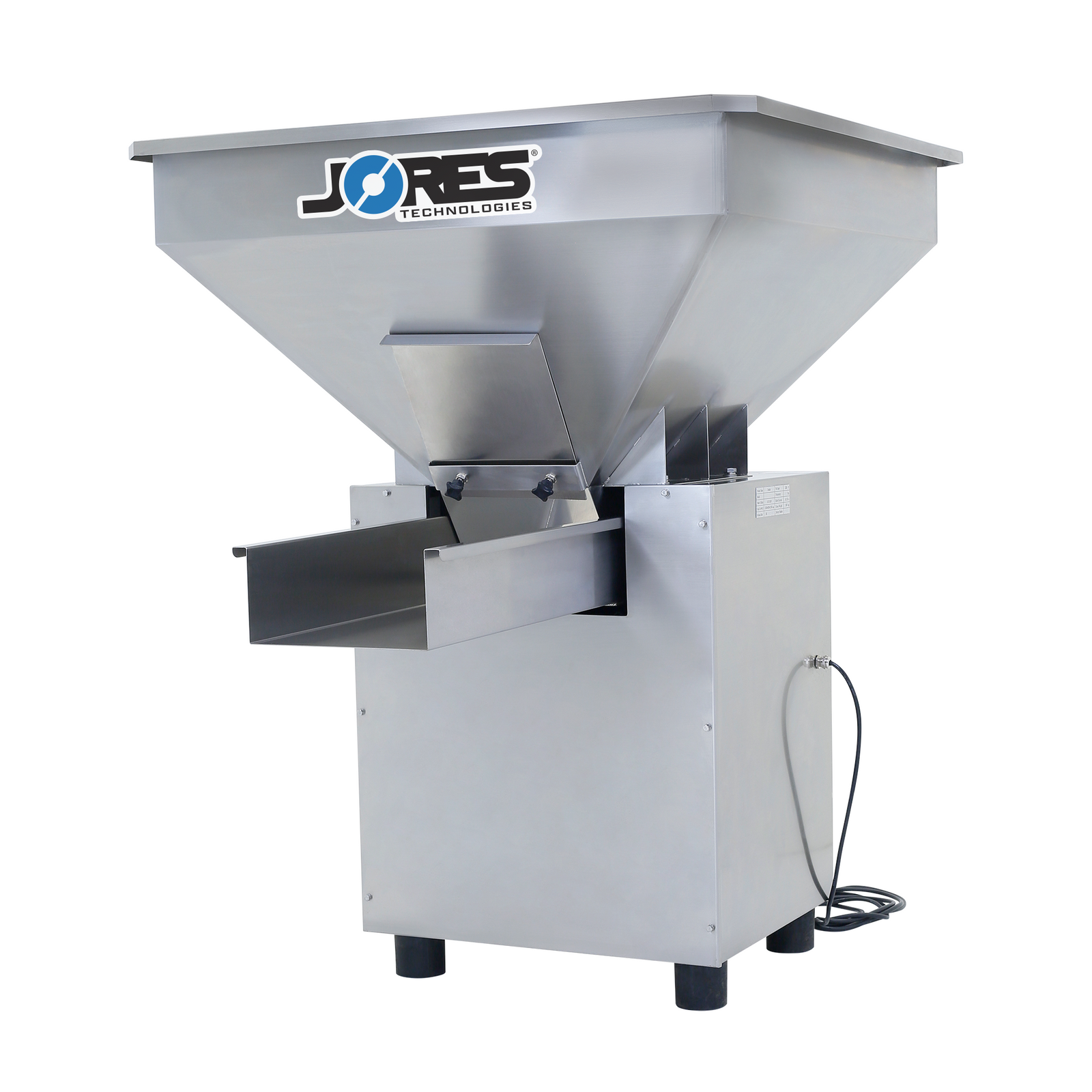 Stainless Steel Vibratory Hopper Feeder for Bucket Elevator JORES TECHNOLOGIES®