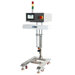 Continuous Inline induction cap sealer for 20 to 120mm