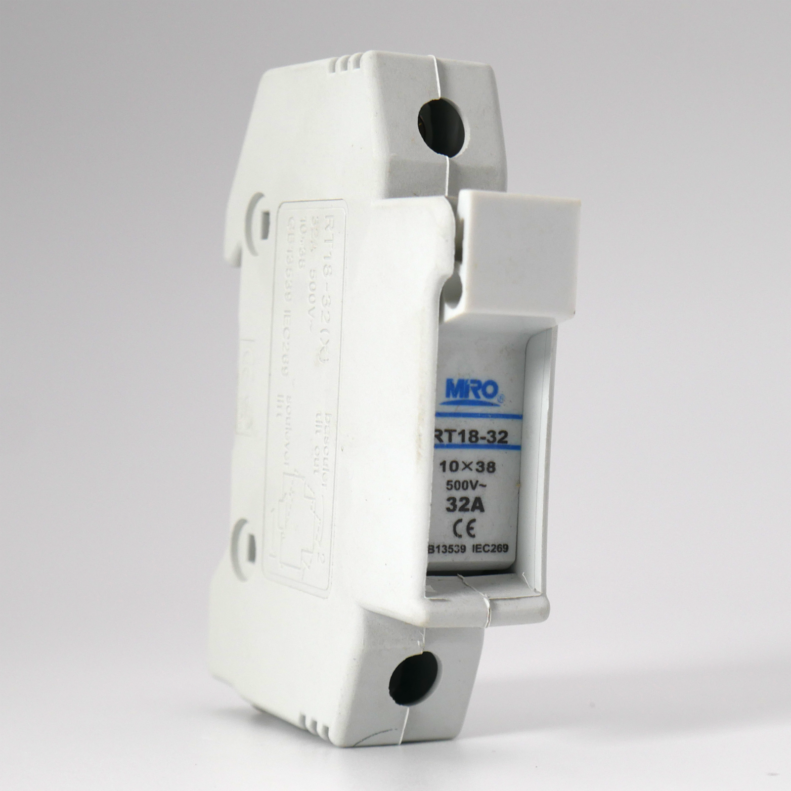 White circuit fuse
