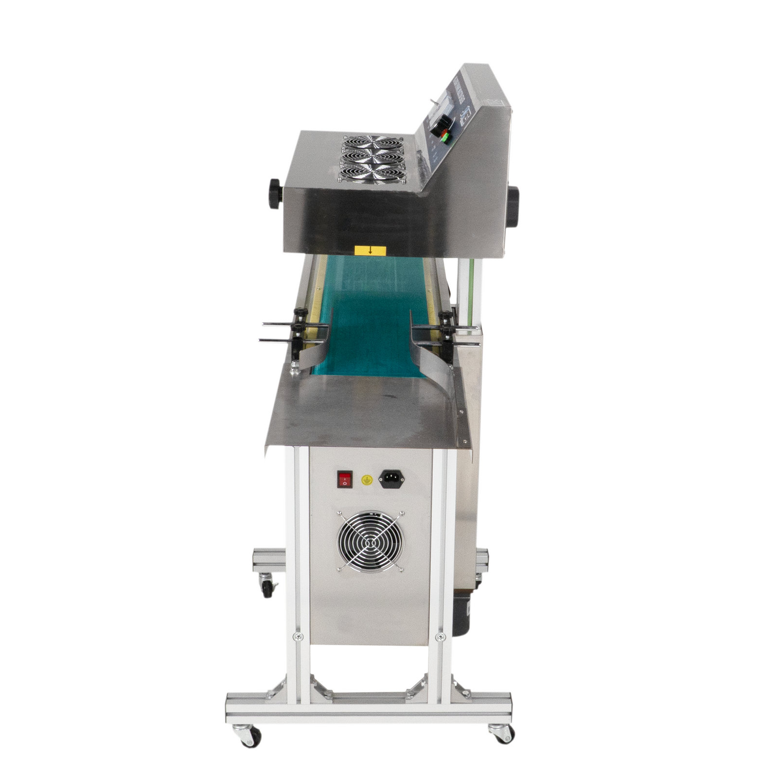 Continuous Induction Cap Sealer with Conveyor 20-130mm