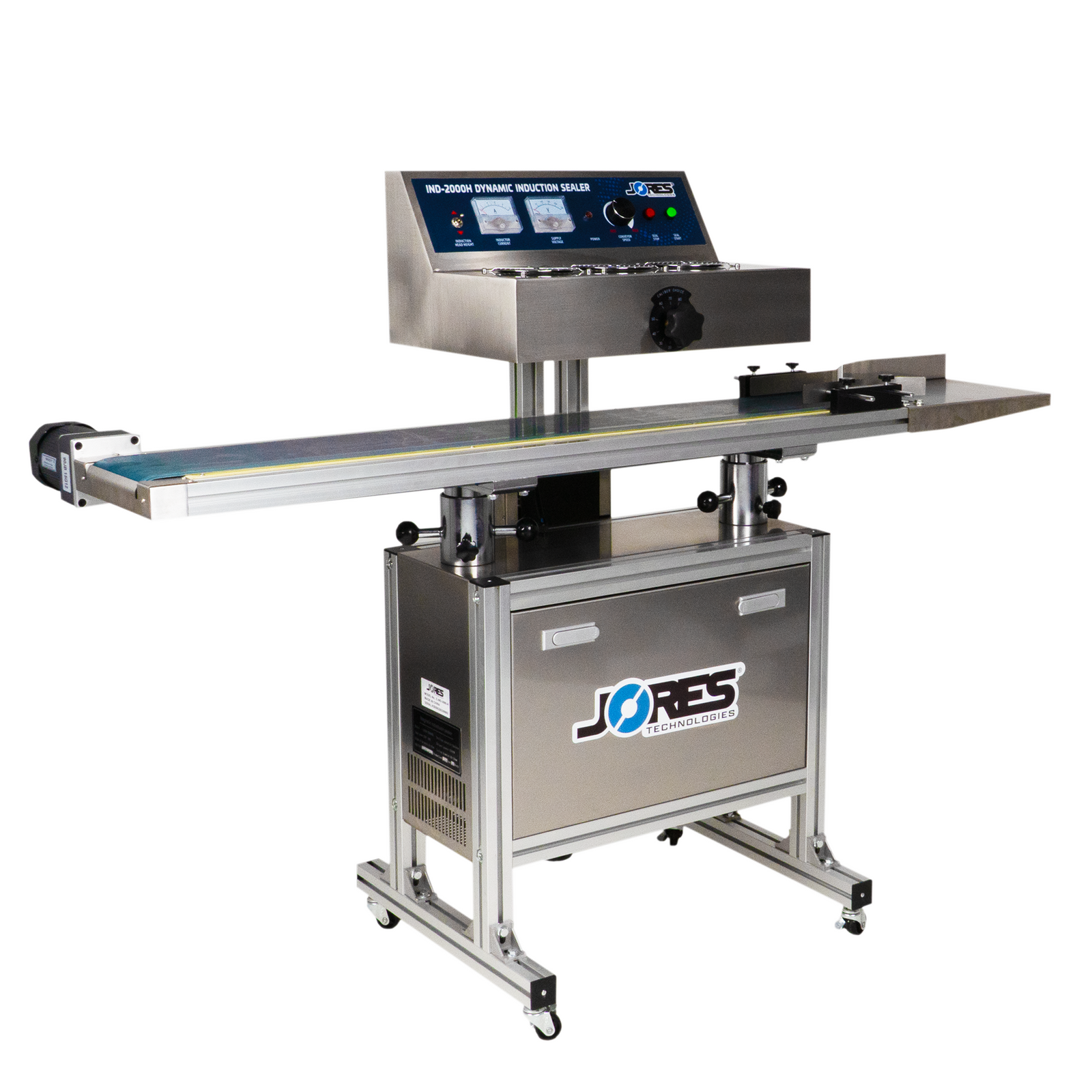Continuous Induction Cap Sealer with Conveyor 20-130mm