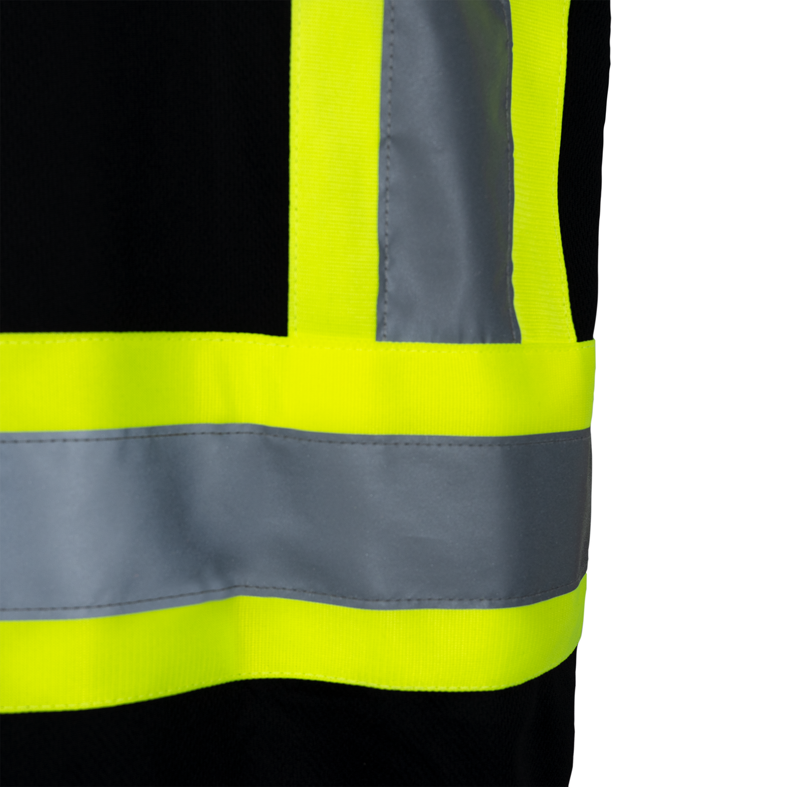 Hi-Vis Reflective Two-Tone Safety Polo Shirt